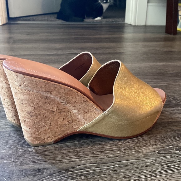 NEW Vintage Diane con Furstenberg wedge sandals - Picture 9 of 12